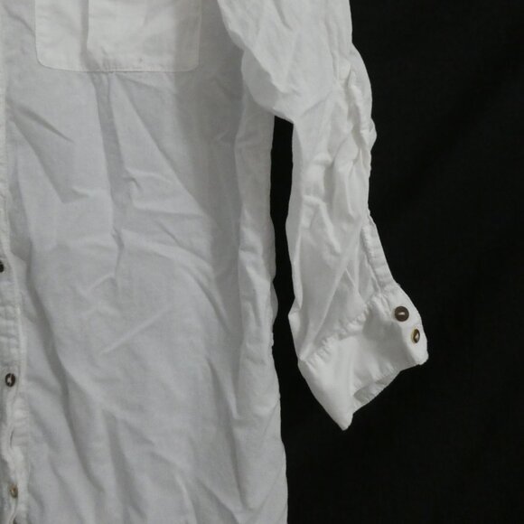L.O.G.G. By H&M size 4 Classic White Long Sleeve Shirt With Chest Pockets - Picture 7 of 16